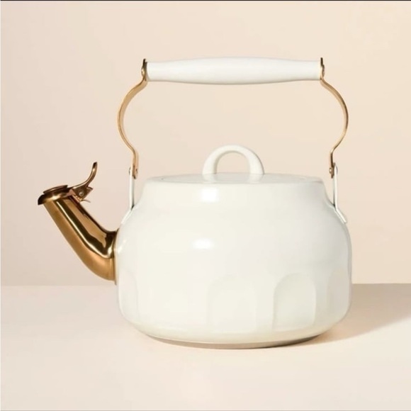 Hearth & Hand Magnolia 2qt
Stainless Steel Arch Cutout Teapot Cream - Picture 1 of 4